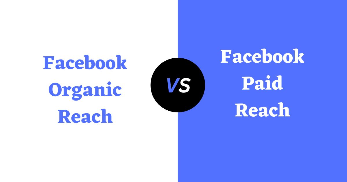 Facebook Organic Reach vs Paid Reach