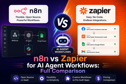n8n vs Zapier for AI Agent Workflows: Full Comparison