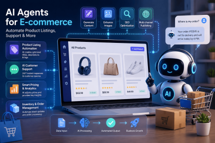 AI Agents for E-commerce: Automate Product Listings, Support & More