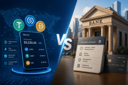 Stablecoins vs Bank Accounts: What's Actually Different in 2026