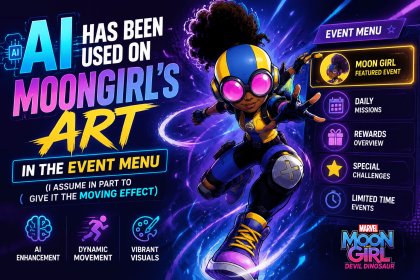 AI Has Reportedly Been Used on Moon Girl's Art in the Marvel Rivals Event Menu: What We Know