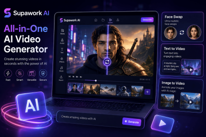 Supawork AI: The All-in-One AI Video Generator for Face Swaps, Text-to-Video, and Image-to-Video